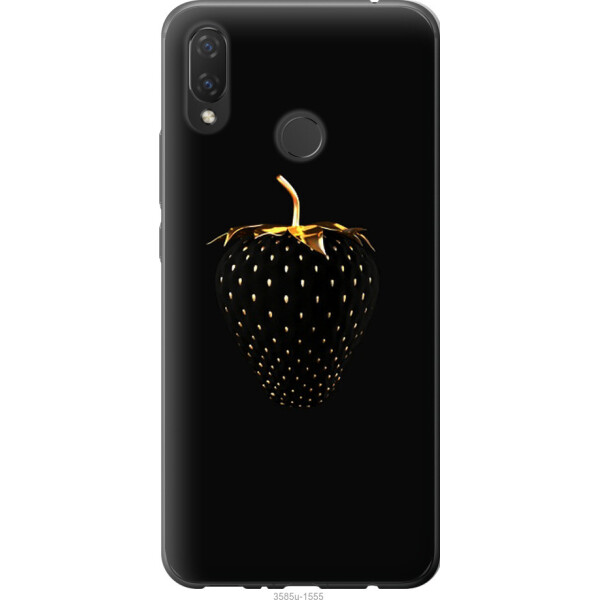 

Чехол на Huawei P Smart Plus Черная клубника