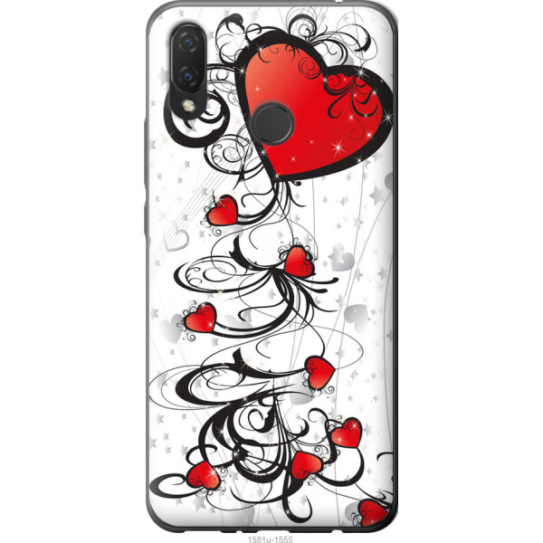 

Чехол на Huawei P Smart Plus Сердца