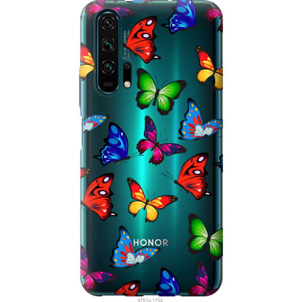 

Чехол на Huawei Honor 20 Pro Красочные мотыльки