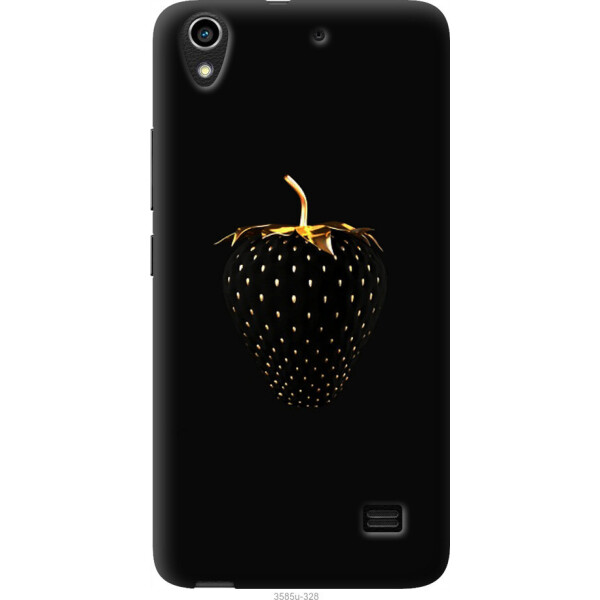 

Чехол на Huawei Honor 4 Play Черная клубника