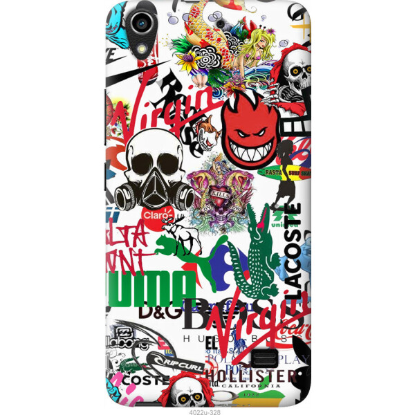 

Чехол на Huawei Honor 4 Play Many different logos