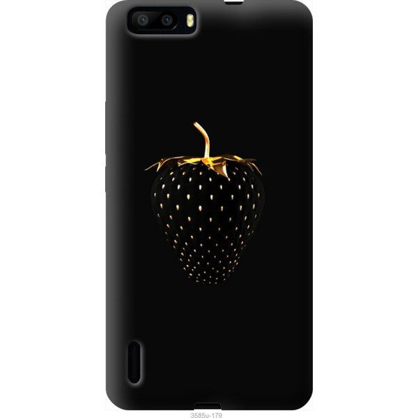

Чехол на Huawei Honor 6 Plus Черная клубника