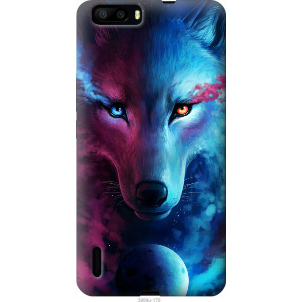 

Чехол на Huawei Honor 6 Plus Арт-волк