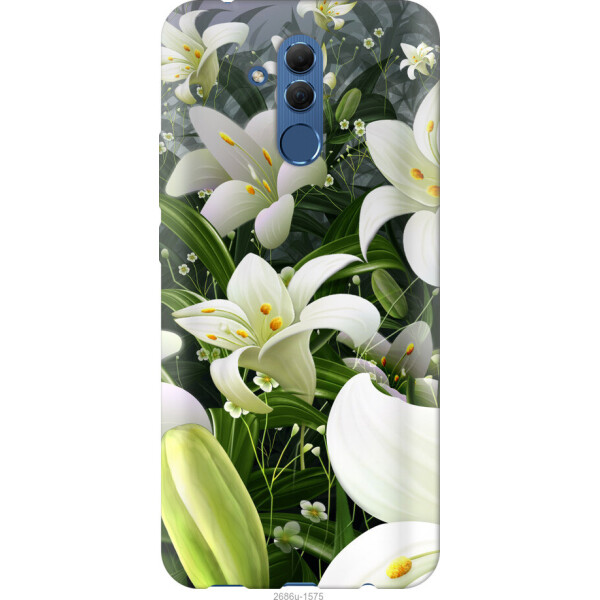 

Чехол на Huawei Mate 20 Lite Белые лилии