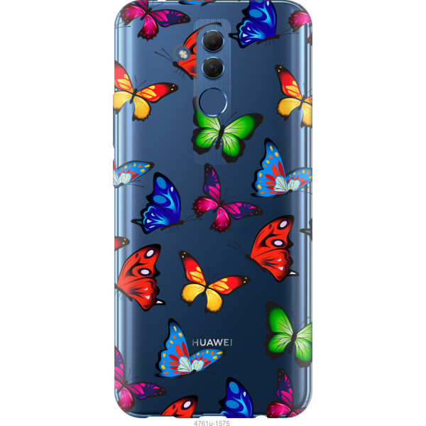 

Чехол на Huawei Mate 20 Lite Красочные мотыльки