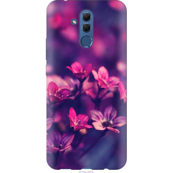 

Чехол на Huawei Mate 20 Lite Пурпурные цветы
