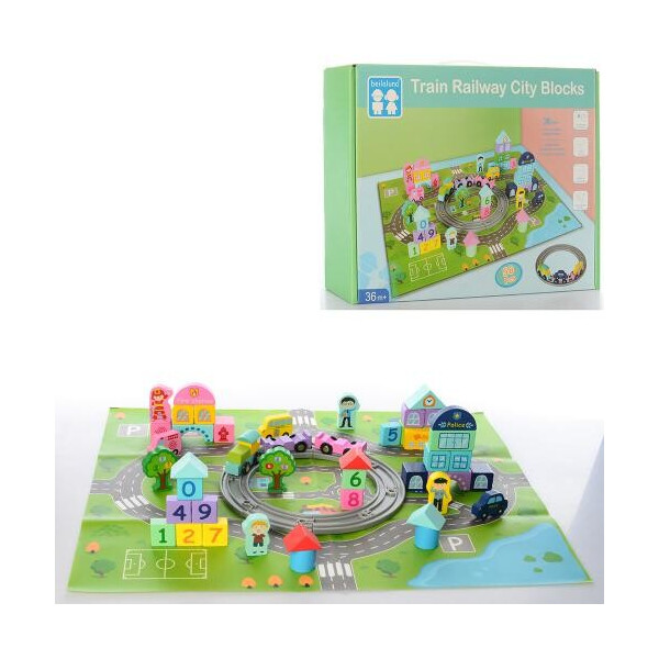 

Деревянная игрушка Bambi Городок MD 2427