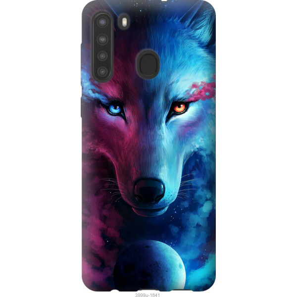 

Чехол на Samsung Galaxy A21 Арт-волк