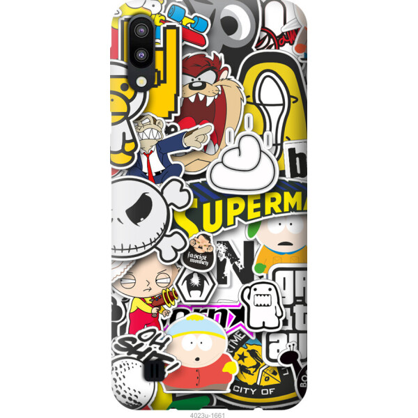 

Чехол на Samsung Galaxy M10 Popular logos