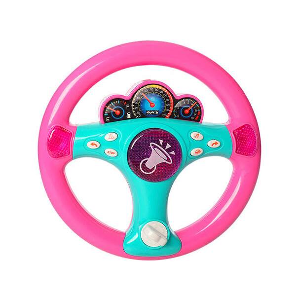 

Развивающая игрушка Руль PLAY SMART 7749 Розовый