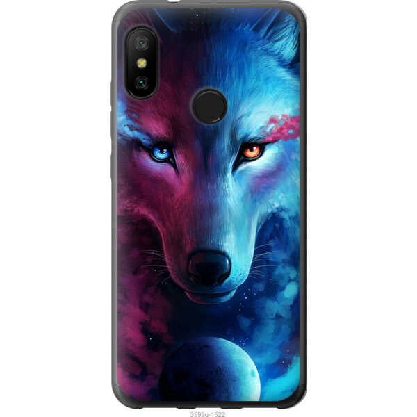 

Чехол на Xiaomi Redmi 6 Pro Арт-волк