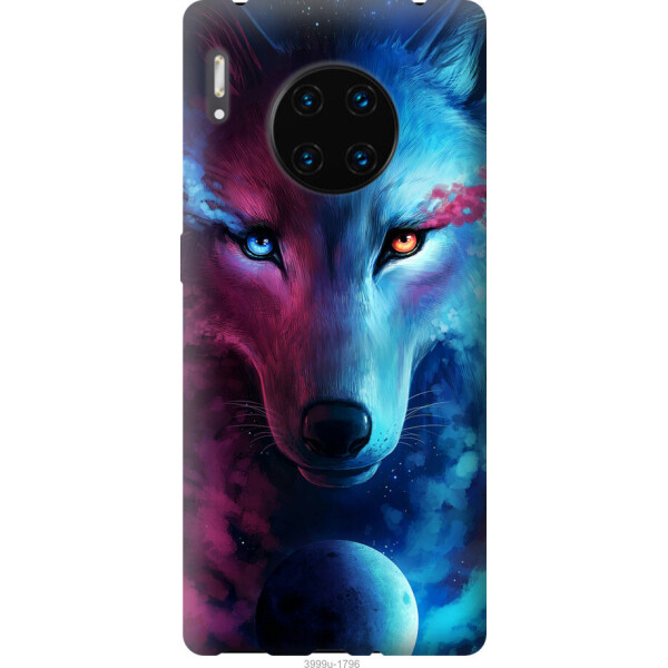 

Чехол на Huawei Mate 30 Pro Арт-волк