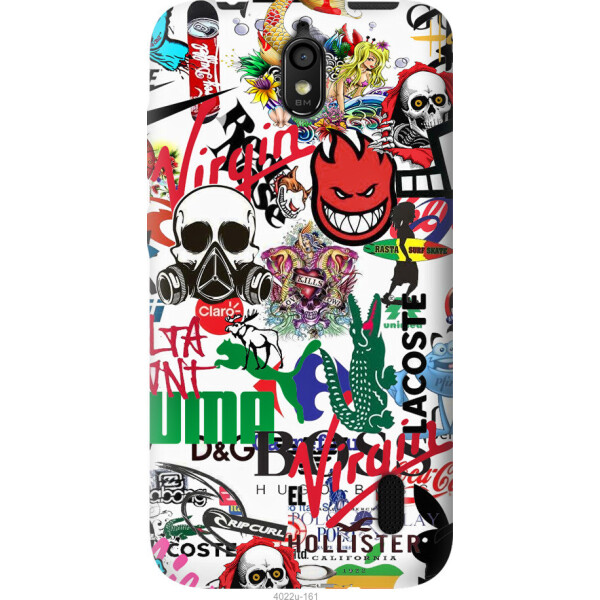 

Чехол на Huawei Ascend Y625 Many different logos