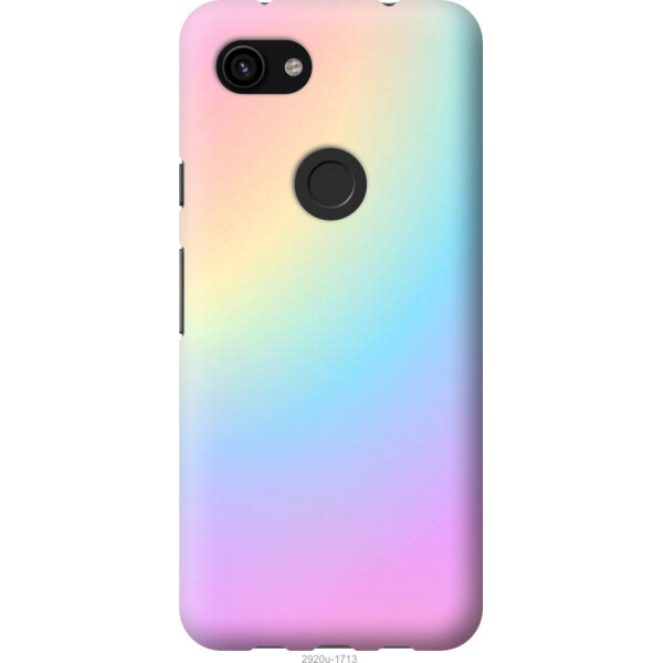 

Чехол на Google Pixel 3a XL Радуга 2