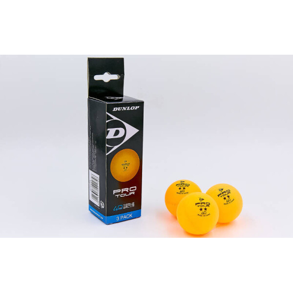 

Набор мячей для настольного тенниса DUNLOP MT-679174 Желтый