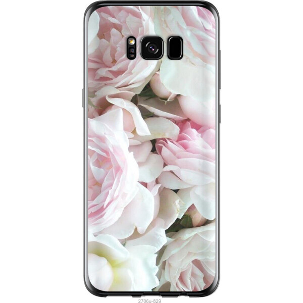 

Чехол на Samsung Galaxy S8 Пионы v2