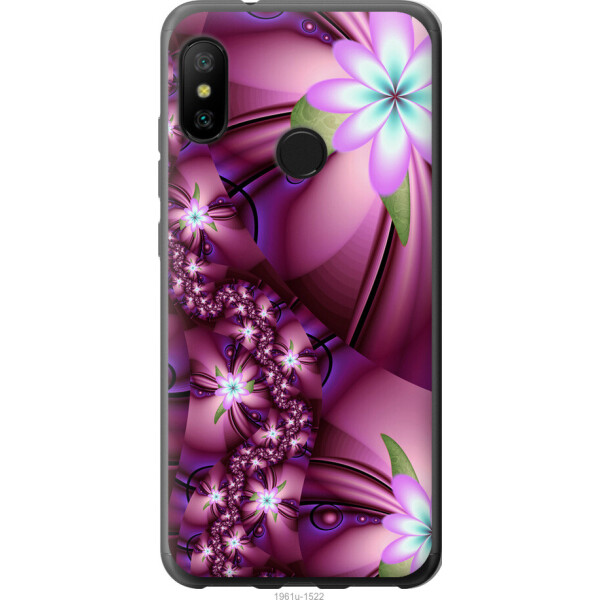 

Чехол на Xiaomi Mi A2 Lite Цветочная мозаика