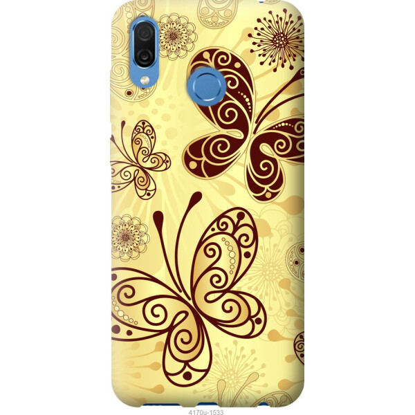 

Чехол на Huawei Honor Play Красивые бабочки