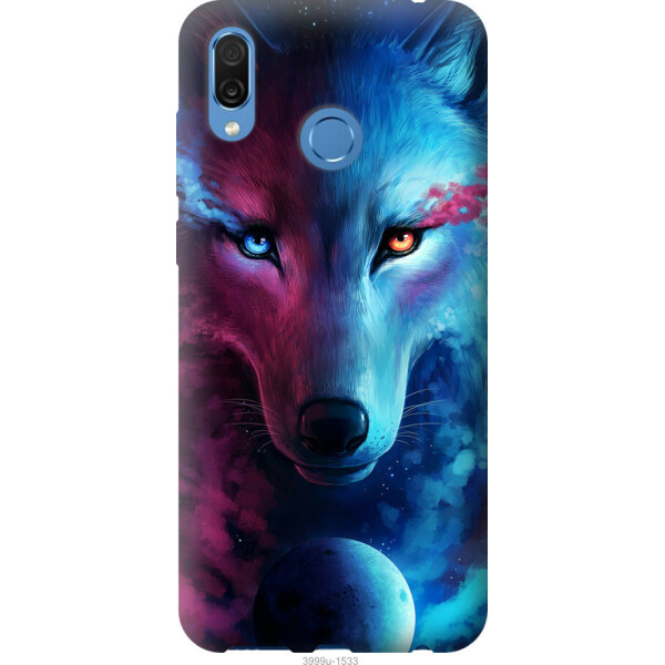

Чехол на Huawei Honor Play Арт-волк