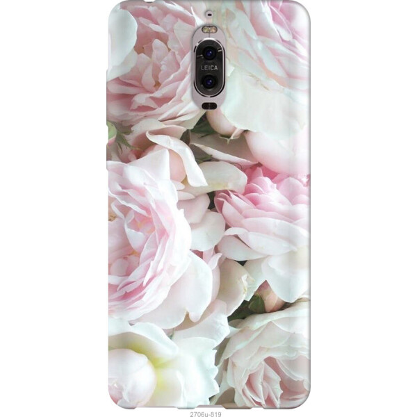 

Чехол на Huawei Mate 9 Pro Пионы v2