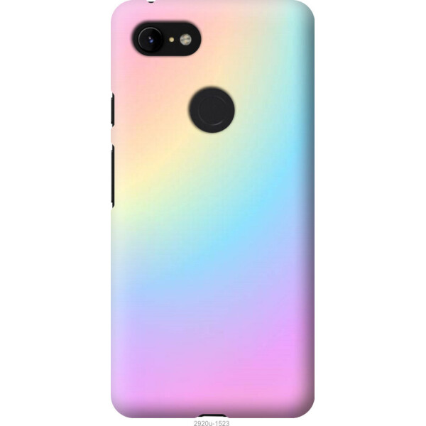 

Чехол на Google Pixel 3 XL Радуга 2