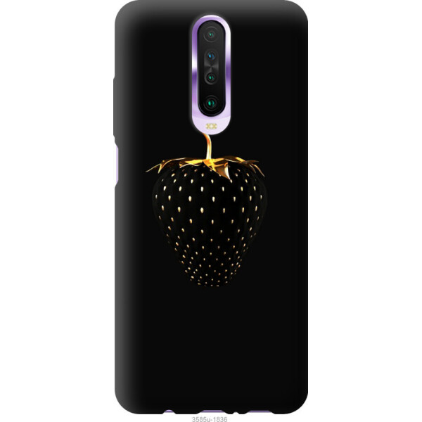 

Чехол на Xiaomi Redmi K30 Черная клубника