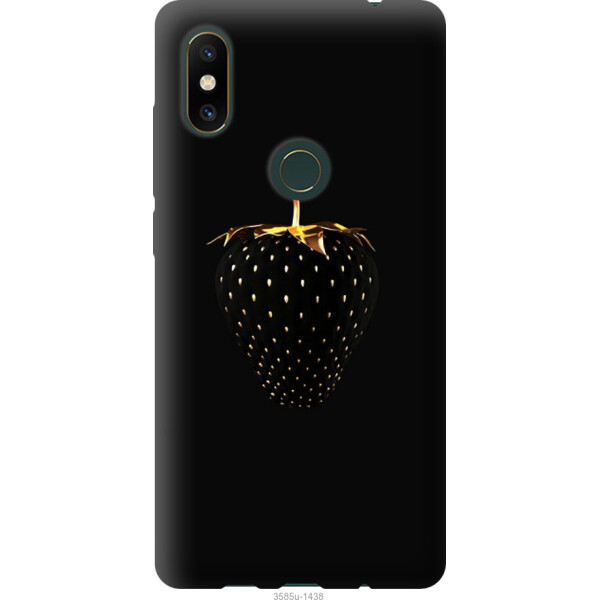 

Чехол на Xiaomi Mi Mix 2s Черная клубника