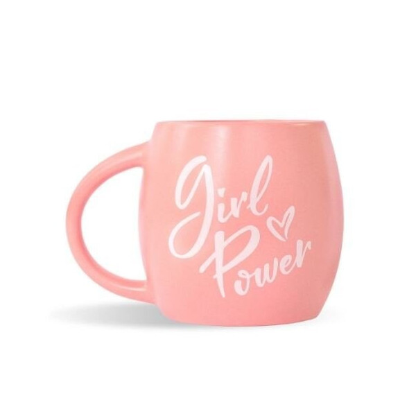 

Чашка Orner Girl power розовая 450 мл