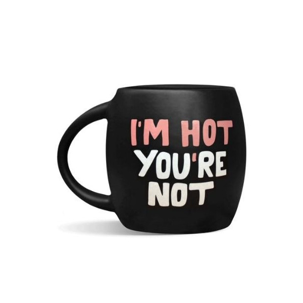 

Чашка Orner Im hot youre not черная 450 мл