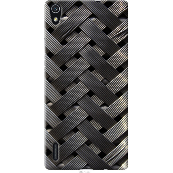 

Чехол на Huawei Ascend P7 Металлические фоны