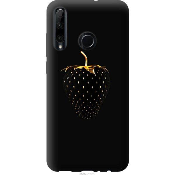 

Чехол на Huawei Honor 10i Черная клубника