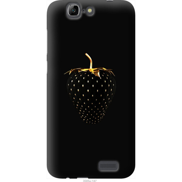 

Чехол на Huawei Ascend G7 Черная клубника