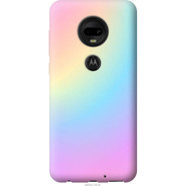

Чехол на Motorola Moto G7 Радуга 2