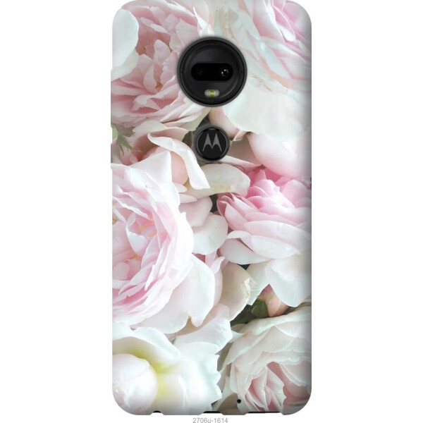 

Чехол на Motorola Moto G7 Пионы v2