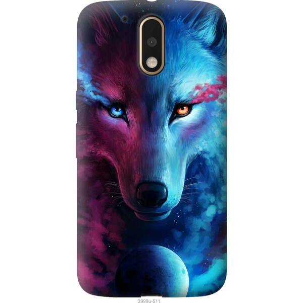 

Чехол на Motorola MOTO G4 Арт-волк