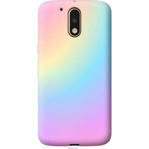 

Чехол на Motorola MOTO G4 Радуга 2