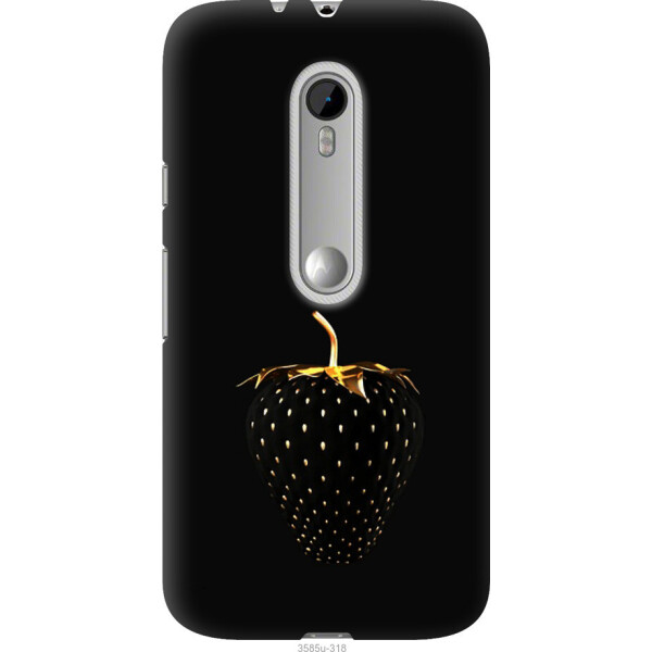 

Чехол на Motorola Moto G3 Черная клубника