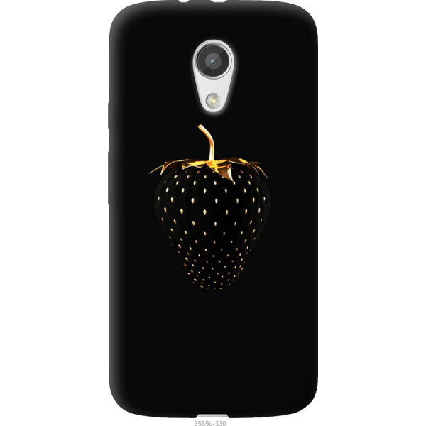 

Чехол на Motorola Moto G2 Черная клубника