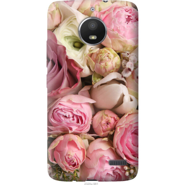 

Чехол на Motorola Moto E4 Розы v2