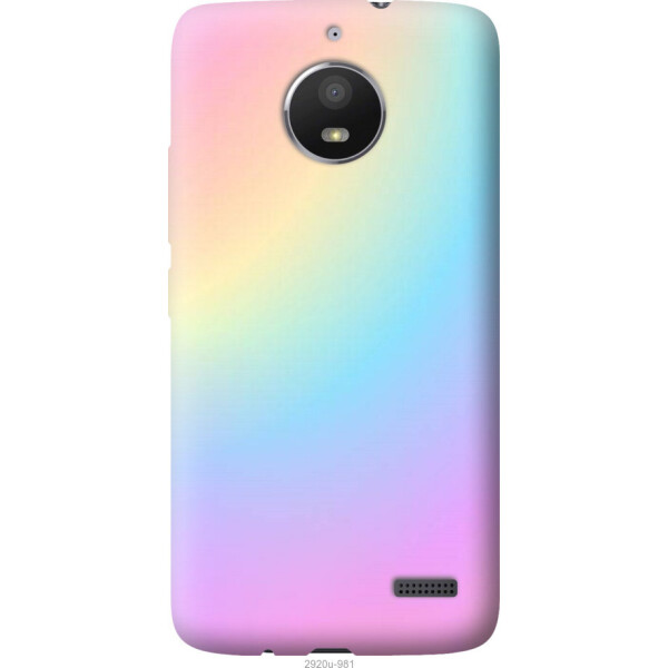 

Чехол на Motorola Moto E4 Радуга 2