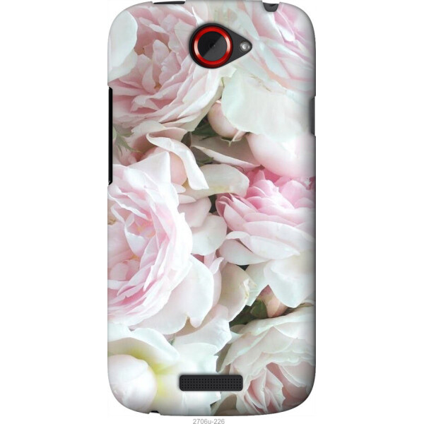 

Чехол на HTC One S z560e Пионы v2