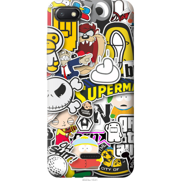 

Чехол на Xiaomi Redmi 6A Popular logos