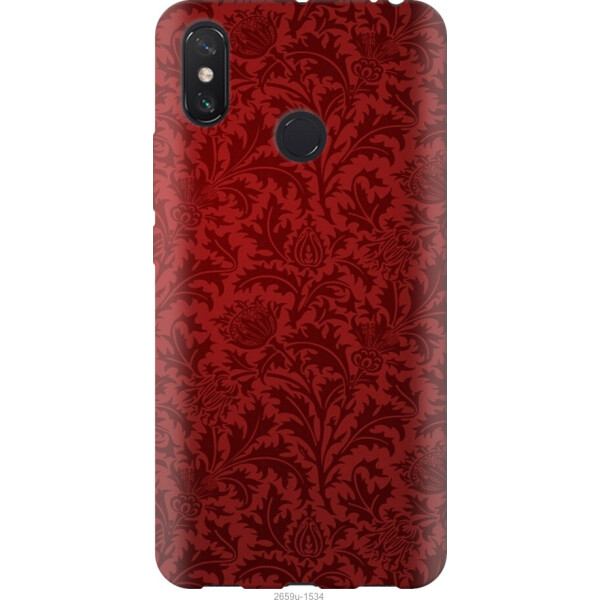 

Чехол на Xiaomi Mi Max 3 Чехол цвета бордо