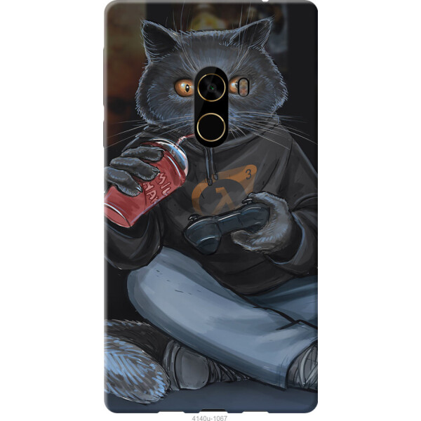 

Чехол на Xiaomi Mi MiX 2 gamer cat