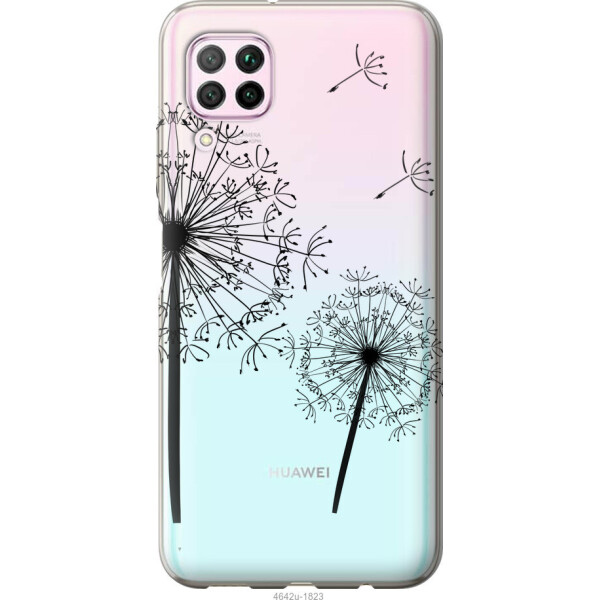 

Чехол на Huawei Nova 6SE Одуванчики