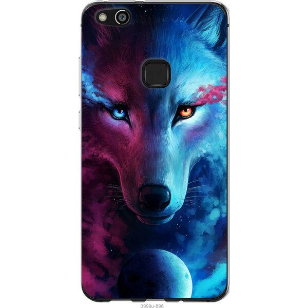 

Чехол на Huawei P10 Lite Арт-волк