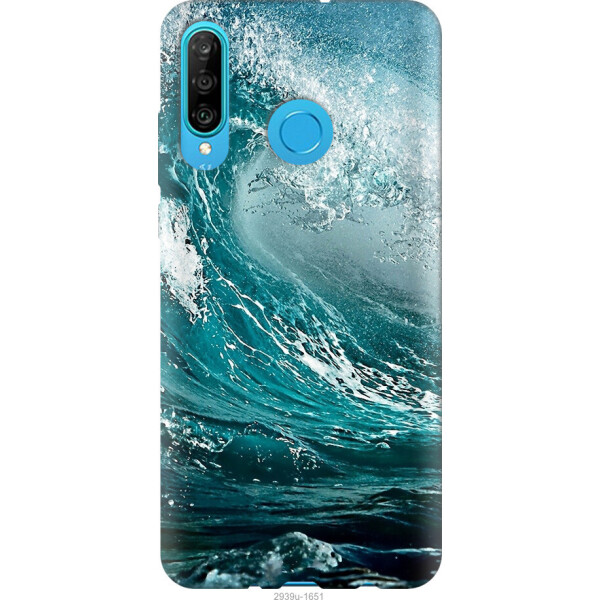 

Чехол на Huawei P30 Lite Морская волна