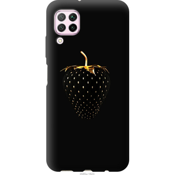

Чехол на Huawei P40 Lite Черная клубника