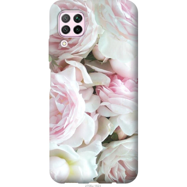 

Чехол на Huawei P40 Lite Пионы v2