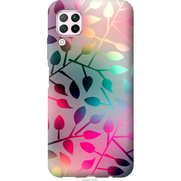 

Чехол на Huawei P40 Lite Листья